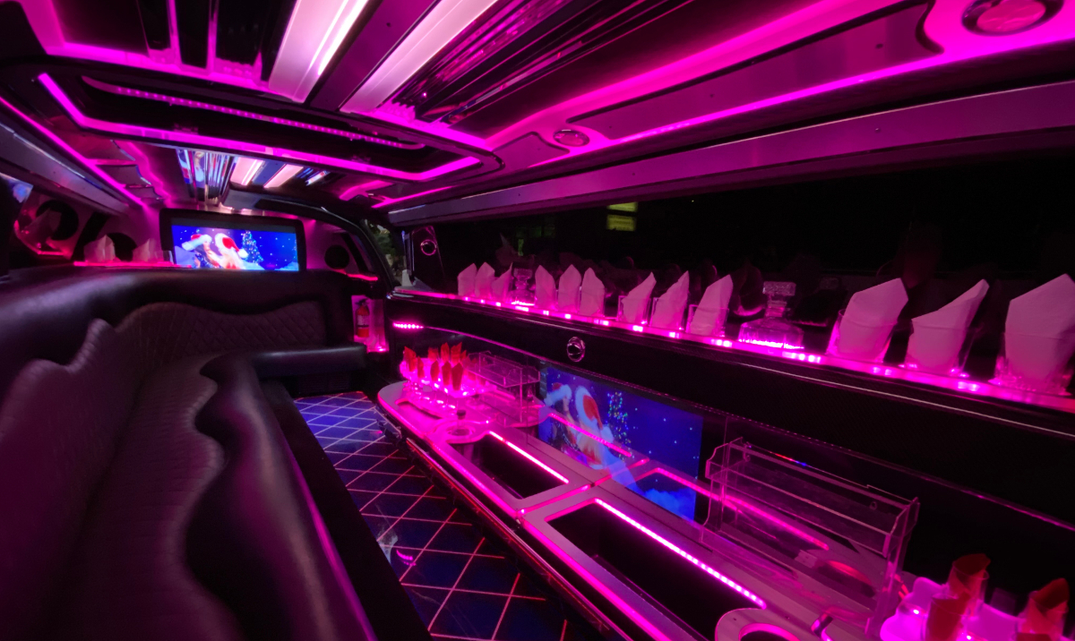 12 passenger
                      Chrysler stretch limousine hire Warsaw Airport