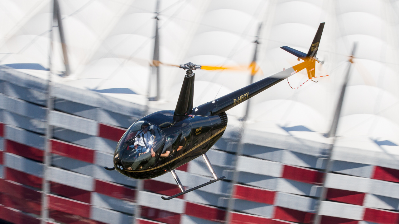 HELICOPTER ROBINSON R44 hire Krakow, Warsaw Gdansk